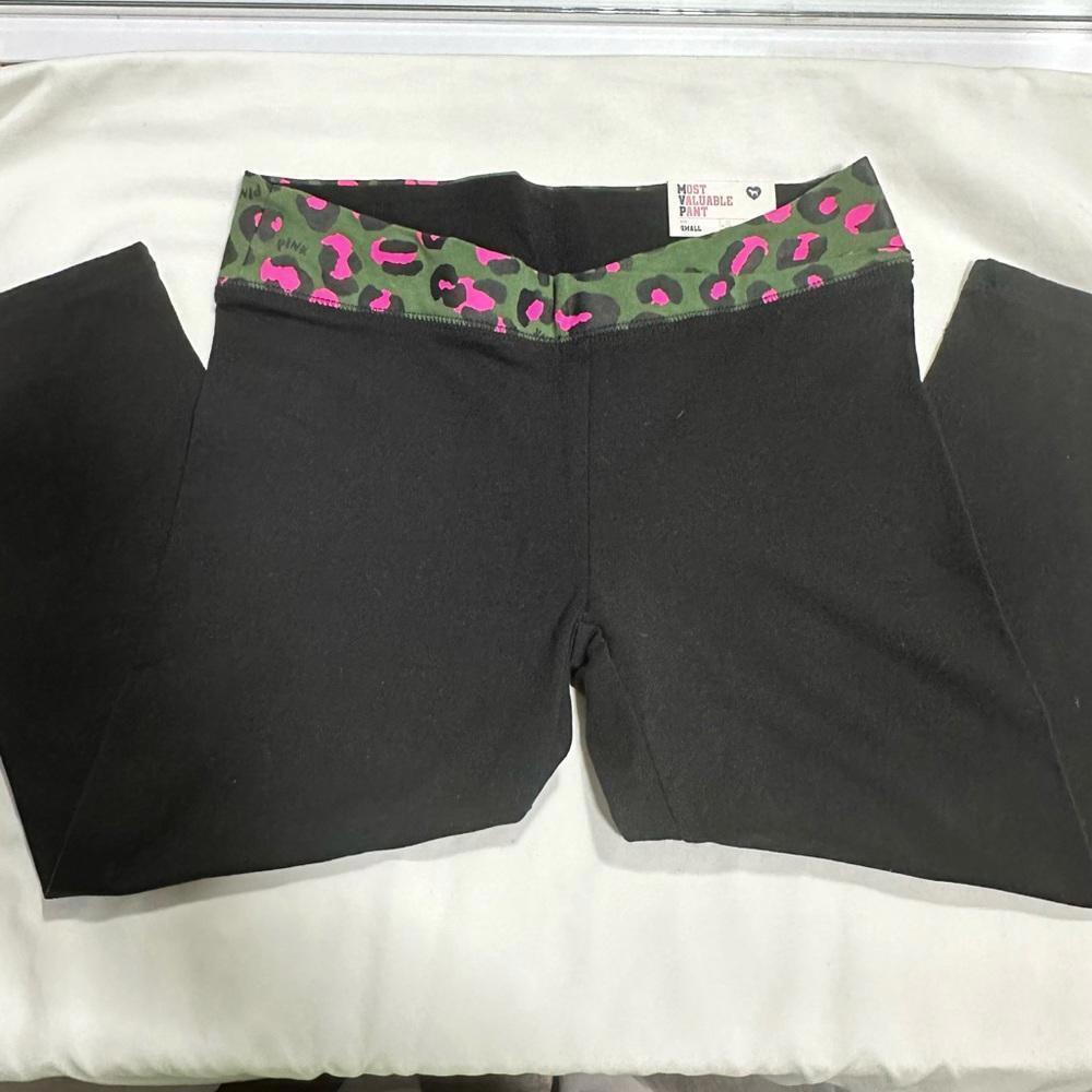 Y2K PINK Victoria’s Secret Cropped leggings